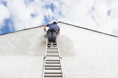 Peinture extérieure à Lagorce — façades et ravalement
